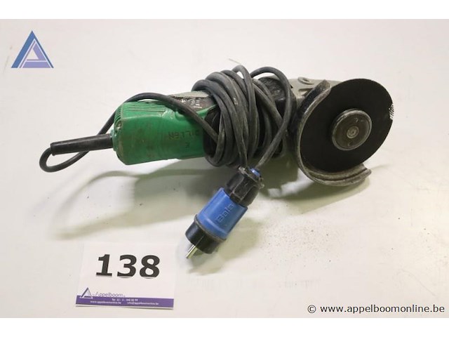 Haakse slijper - hitachi - afbeelding 1 van  3