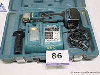Haakse slijper - makita - bda340 oplader - makita - dc18ra toebehoren - koffer, handgreep - afbeelding 1 van  3