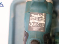 Haakse slijper - makita - bda340 oplader - makita - dc18ra toebehoren - koffer, handgreep - afbeelding 3 van  3