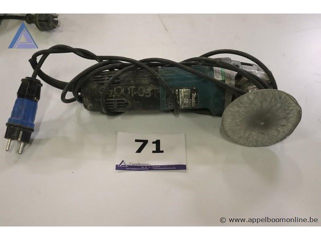 Haakse slijper - makita - ga5040c - afbeelding 1 van  3