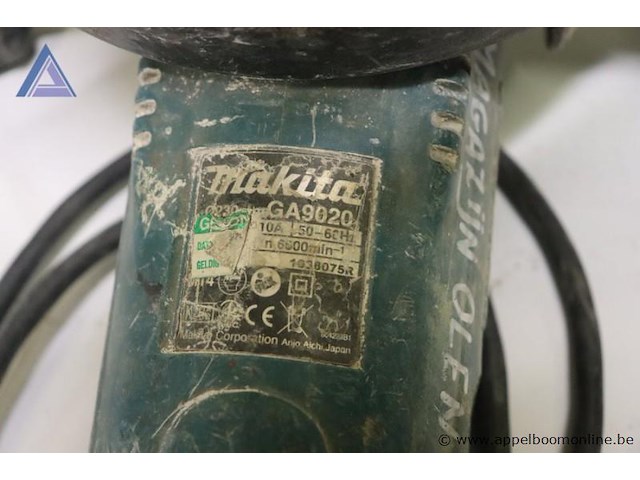 Haakse slijper - makita - ga9020 - afbeelding 3 van  3