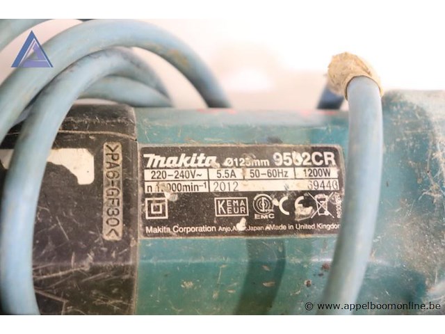 Haakse slijper - makita - afbeelding 3 van  3