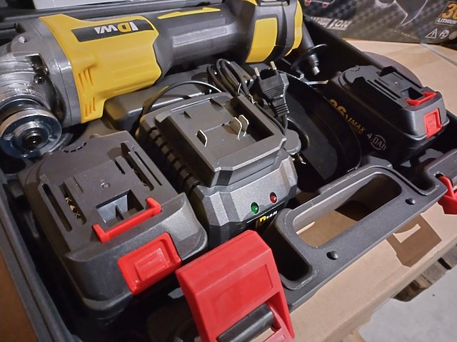 Haakse slijper 36volts accu dw - afbeelding 2 van  4