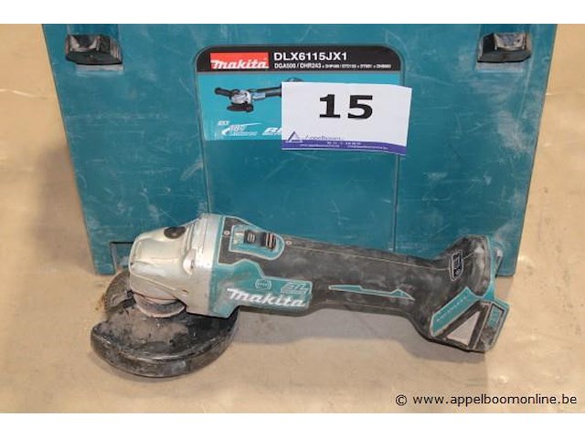 Haakse slijper (accu slijpmachine) – makita - afbeelding 1 van  2