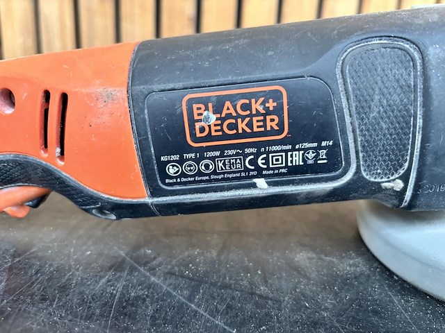 Haakse slijper black&decker - afbeelding 5 van  5