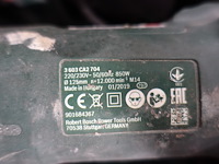 Haakse slijper bosch - afbeelding 5 van  11