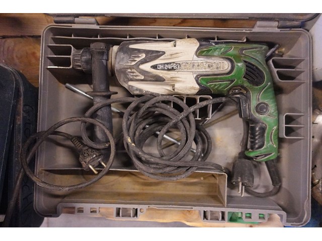 Haakse slijper + klopboormachine hitachi - afbeelding 3 van  5