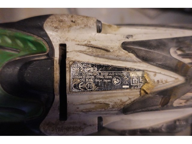 Haakse slijper + klopboormachine hitachi - afbeelding 4 van  5