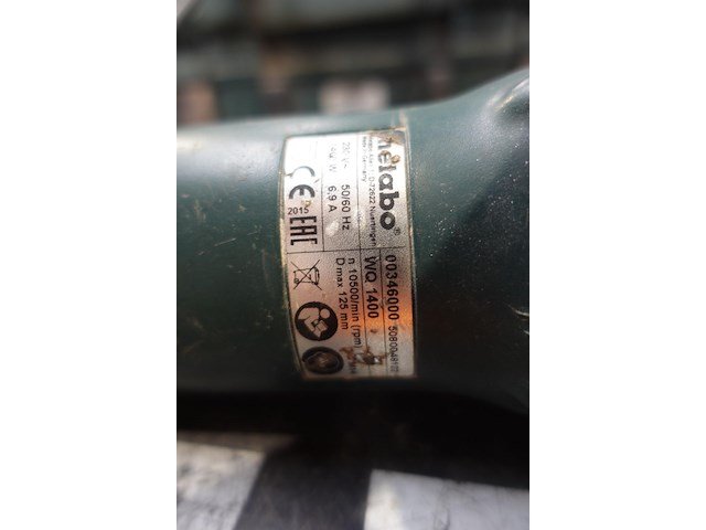 Haakse slijper + klopboormachine metabo - afbeelding 3 van  9