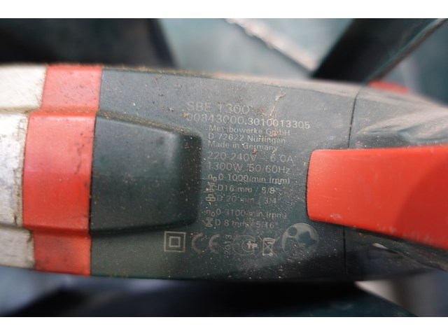 Haakse slijper + klopboormachine metabo - afbeelding 6 van  9
