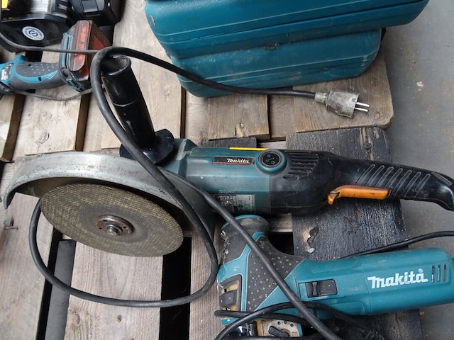 Haakse slijper makita + wipzaag makita - afbeelding 4 van  6