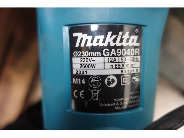 Haakse slijper makita - afbeelding 3 van  3