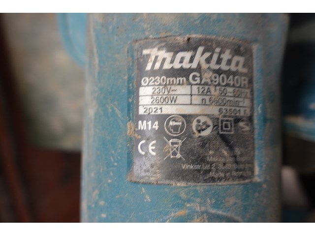 Haakse slijper makita - afbeelding 3 van  3