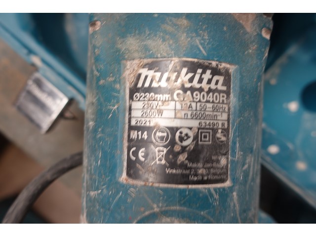 Haakse slijper makita - afbeelding 3 van  3