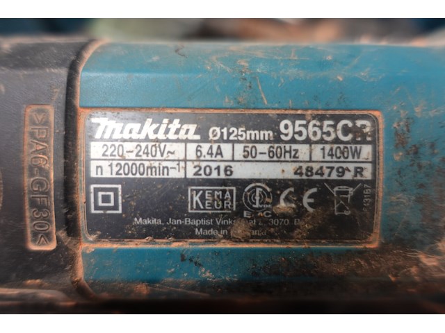 Haakse slijper makita - afbeelding 3 van  4