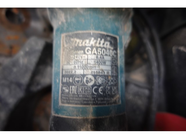 Haakse slijper makita - afbeelding 3 van  4