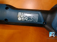 Haakse slijper met batterij - afbeelding 5 van  9