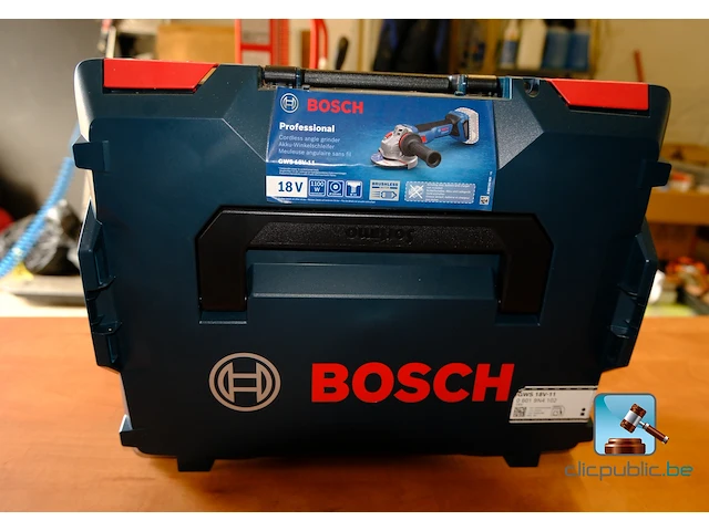 Haakse slijper met batterij - afbeelding 7 van  9