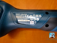 Haakse slijper met batterij - afbeelding 5 van  8