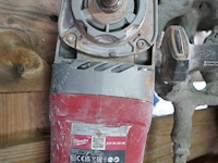 Haakse slijper milwaukee + mortelmixer hikoki - afbeelding 3 van  6