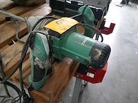 Haakse slijper milwaukee + mortelmixer hikoki - afbeelding 4 van  6