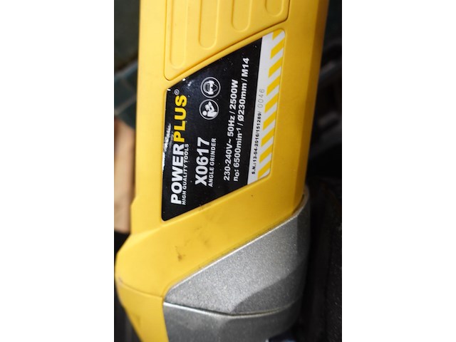 Haakse slijper powerplus - afbeelding 3 van  4