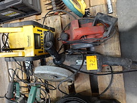 Haakse slijper + schaafmachine + werfradio toolland - afbeelding 6 van  6