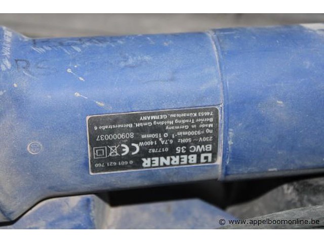 Haakse slijper toebehoren - koffer - afbeelding 3 van  3