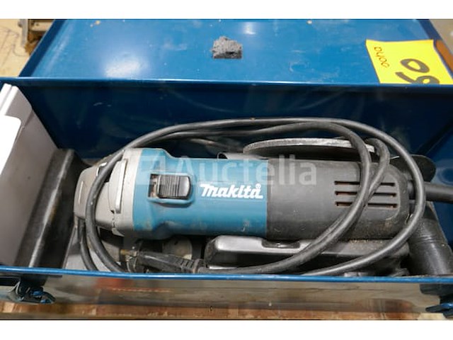 Haakse slijper + vlakschuurmachine makita - afbeelding 3 van  6