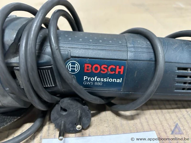 Haakse slijpmachine bosch professional gws 880. - afbeelding 2 van  2