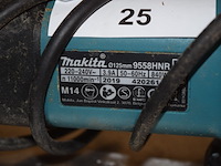 Haakse slijpmachine makita diameter 125cm 220v - afbeelding 4 van  5