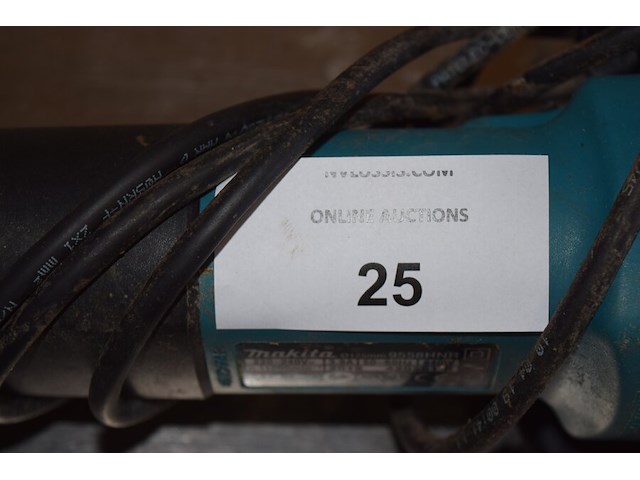 Haakse slijpmachine makita diameter 125cm 220v - afbeelding 5 van  5