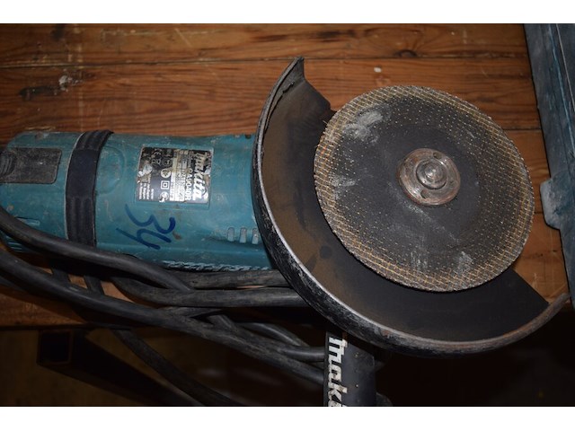 Haakse slijpmachine makita diameter 125cm 220v - afbeelding 3 van  6