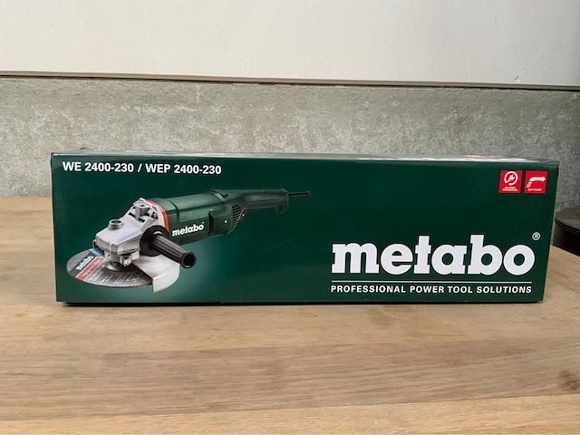 Haakse slijpmachine metabo - afbeelding 1 van  1