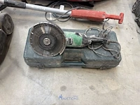Haakse slijpschijfmachine hikoki g 23sw2 in pvc opbergkoffer