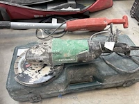 Haakse slijpschijfmachine hikoki g 23sw2 in pvc opbergkoffer - afbeelding 2 van  4