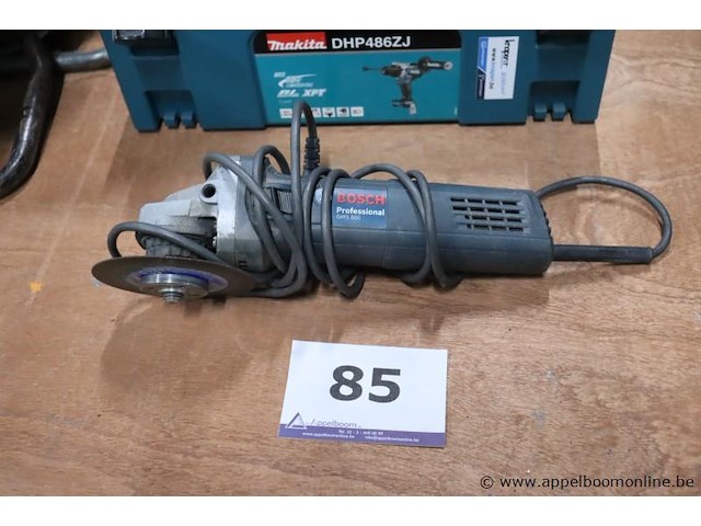 Haakse slijptol bosch gws 880, werking niet gekend - afbeelding 1 van  3