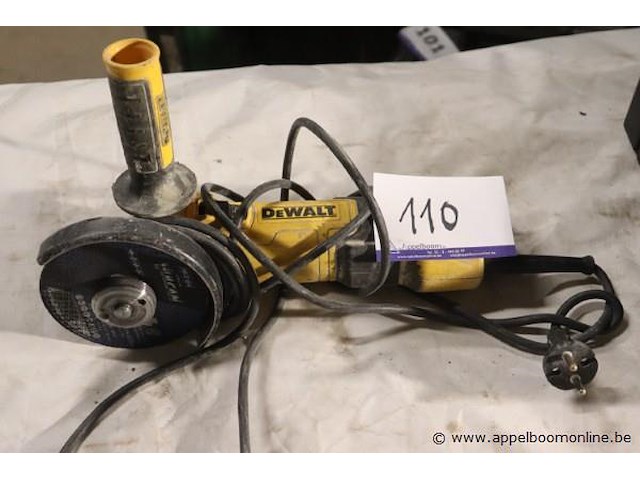 Haakse slijptol dealwt dwe4257 - afbeelding 1 van  3