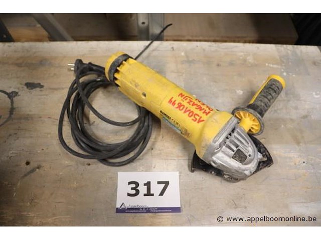 Haakse slijptol dewalt 4217-qs - afbeelding 2 van  3