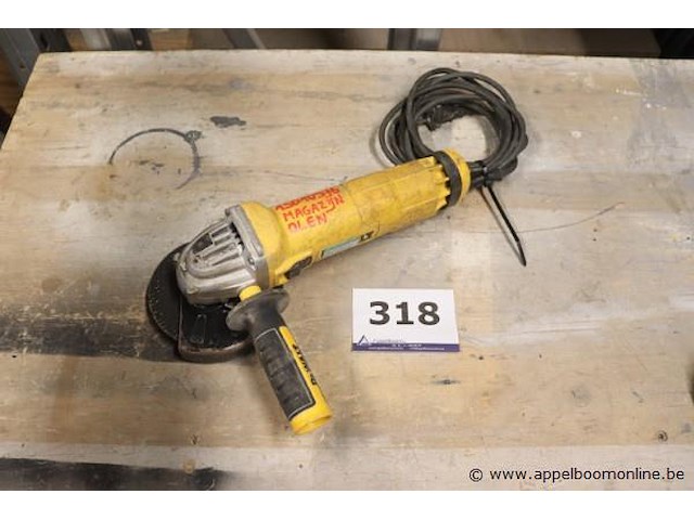 Haakse slijptol dewalt 4217-qs - afbeelding 1 van  3