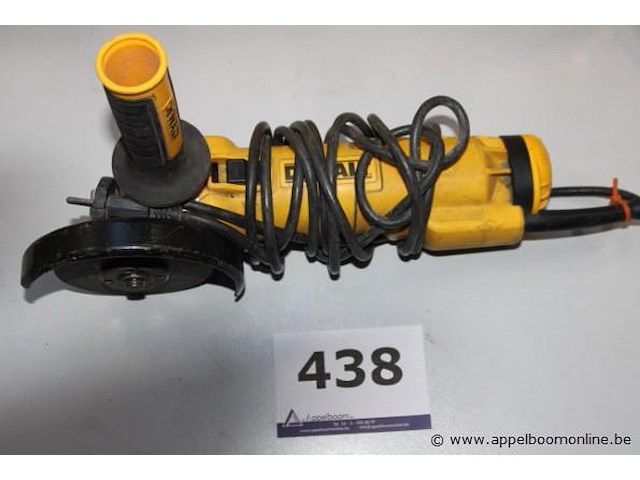 Haakse slijptol dewalt dwe4207, werking niet gekend - afbeelding 1 van  2