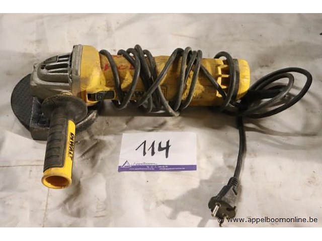 Haakse slijptol dewalt dwe4217 - afbeelding 1 van  3