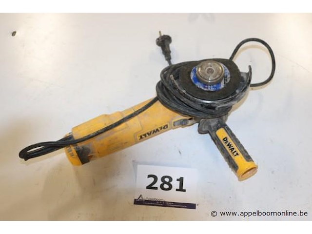 Haakse slijptol dewalt dwe4237-qs - afbeelding 1 van  3