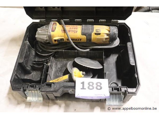 Haakse slijptol dewalt dwe4257-qs - afbeelding 1 van  3