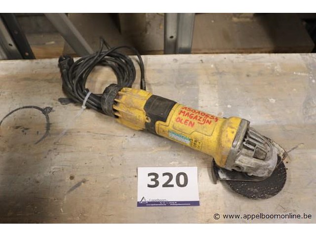 Haakse slijptol dewalt dwe4257-qs - afbeelding 2 van  3