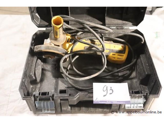 Haakse slijptol dewalt dwe4357-qs - afbeelding 1 van  3