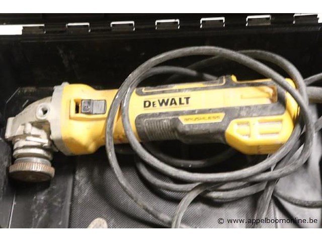 Haakse slijptol dewalt dwe4357-qs - afbeelding 2 van  3
