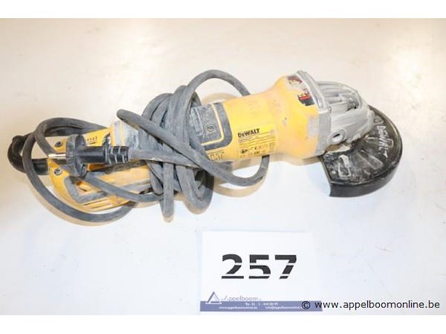 Haakse slijptol dewalt dwe4357-qs - afbeelding 1 van  3