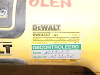 Haakse slijptol dewalt dwe4357-qs - afbeelding 3 van  3
