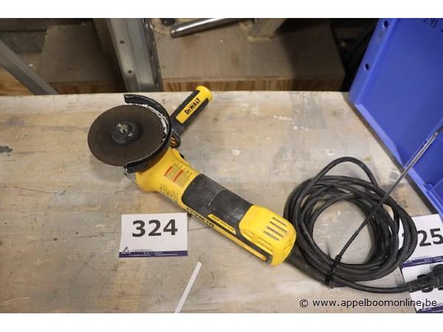 Haakse slijptol dewalt dwe4357-qs - afbeelding 1 van  3